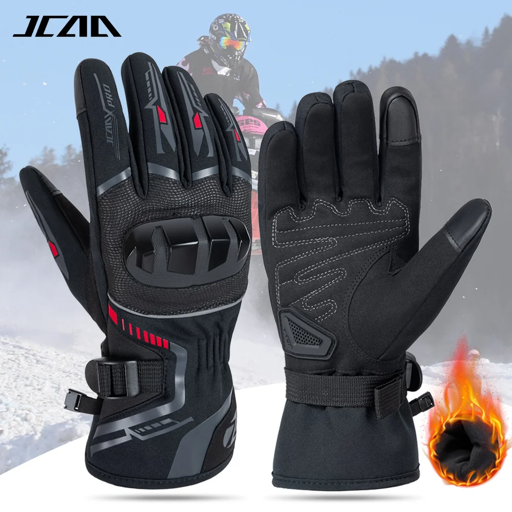 Herbst Winter Motorrad Handschuhe Wasserdicht Warm Halten Guantes Moto Männer Motorrad Reiten Handschuhe Touchscreen Moto Motocross Handschuhe