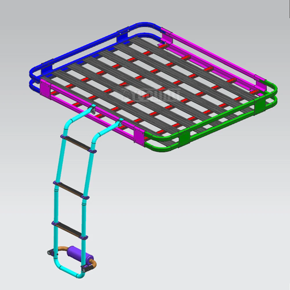 Perna de mesa ajustável para rv, dobrável, modificada, acampamento, transporte, conveniente, dedicado, suporte de mesa de perna dupla, mesa de jantar dobrável