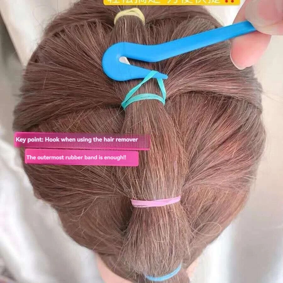 Cuchillo desechable para quitar bandas para el cabello, elimina el cabello sin dañar el corte del cabello, herramienta de cuerda para el cabello para no dañar el cuchillo de banda para el cabello