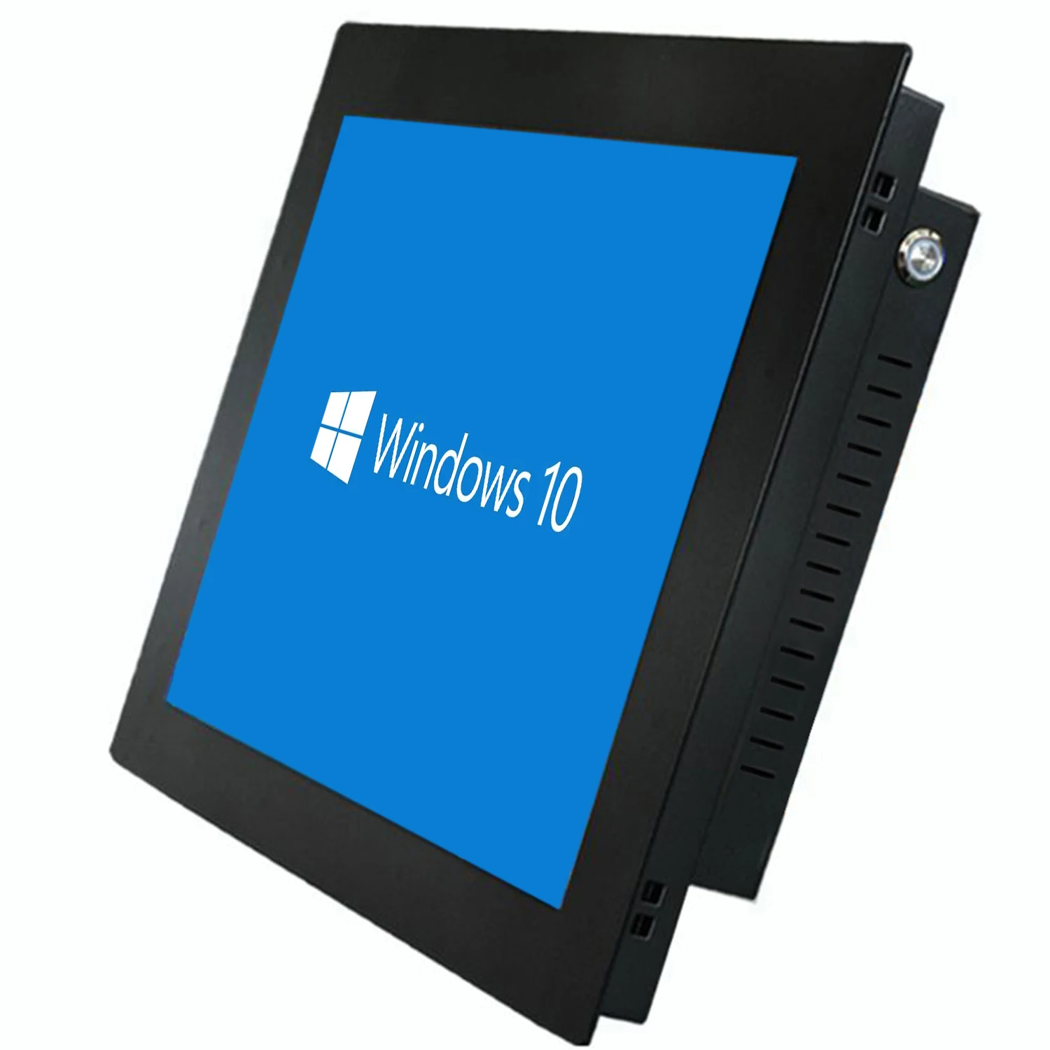 18,5 19 23,6 pulgadas industrial J1800 ordenador todo en uno panel pc con pantalla táctil resistiva wifi incorporado com para win10 pro