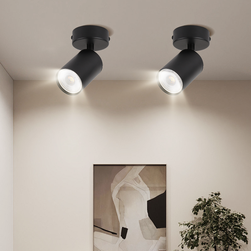 Ultra jasny reflektor LED GU10 Shop Street Lustre do sypialni korytarz balkon lampa sufitowa urządzenie domowe lampa punktowa LED na torze