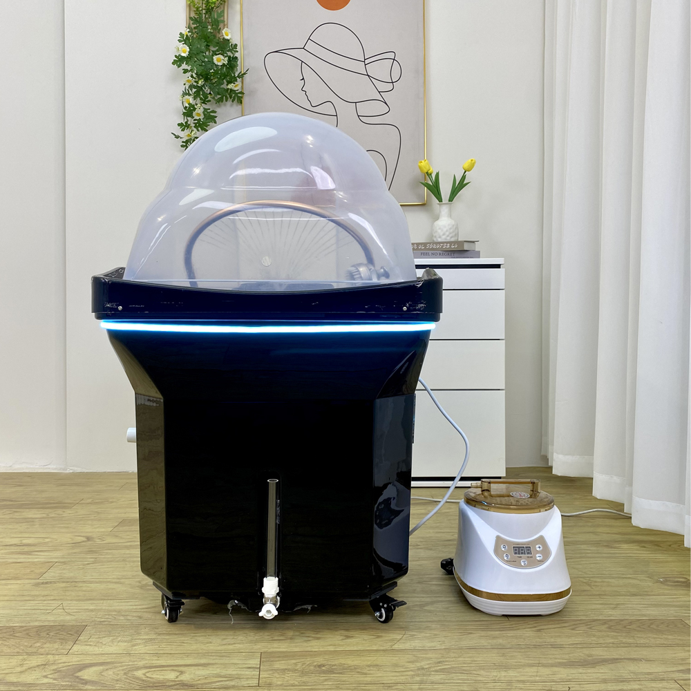 Head SPA Shampoo Basin with 60L Water Storage Tank, Water Heating, No Need to Connect Water Pipe, Water Cycle Hydrotherapy