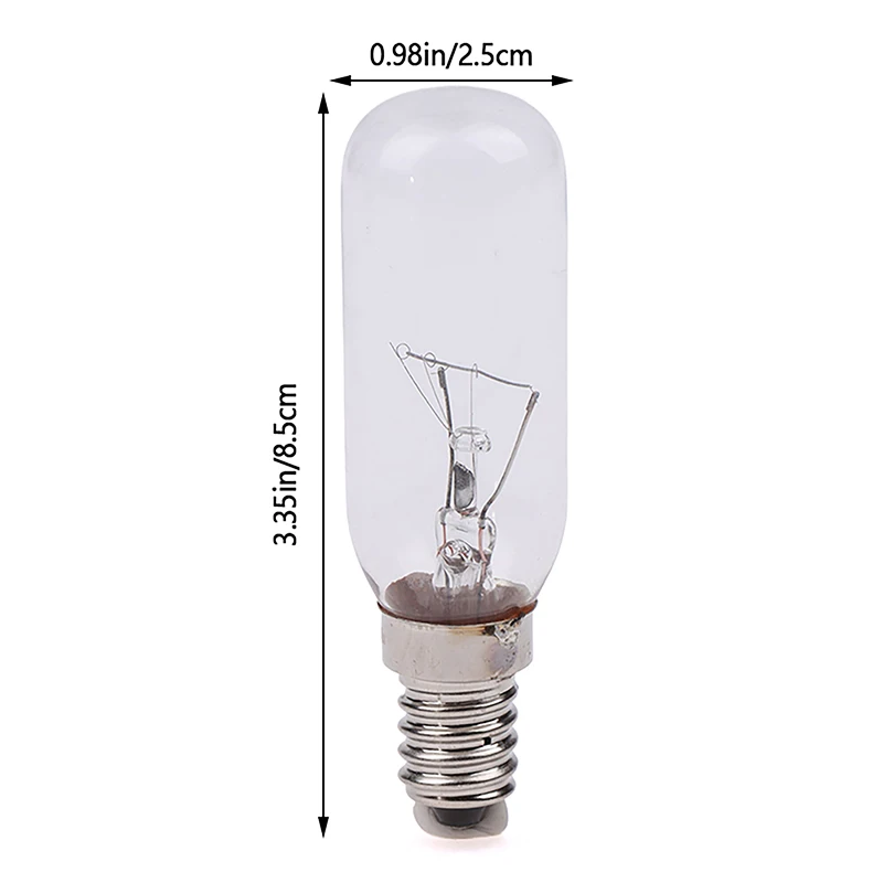 Range Hood Light Bulb E14 LED Light T25 220V 40W Cooker Hood Filament Lamp Extractor Fan Bulb Lighting Indicator Bulb