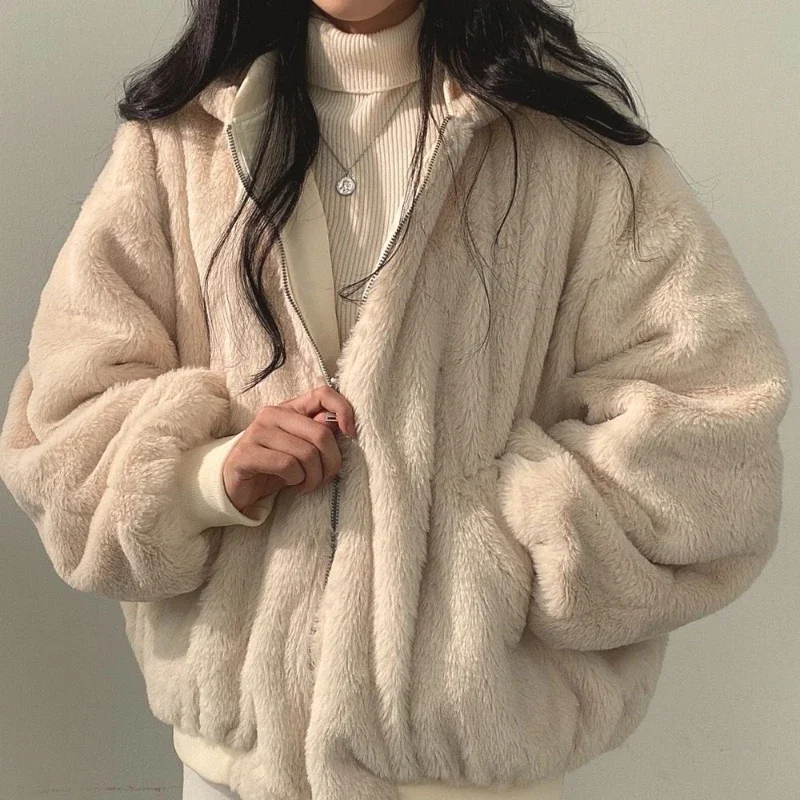 Parka épaisse à capuche pour femme, veste décontractée, confortable, Double couche, Style coréen, Simple, solide, chaud, mignon, automne hiver 2024