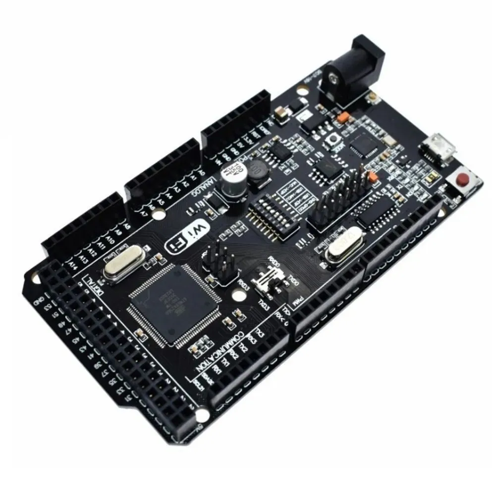 MEGA2560 MEGA 2560 R3 (ATmega2560-16AU CH340G) Placa de desarrollo USB AVR MEGA2560 PRO para placa de expansión Arduino Kit DIY