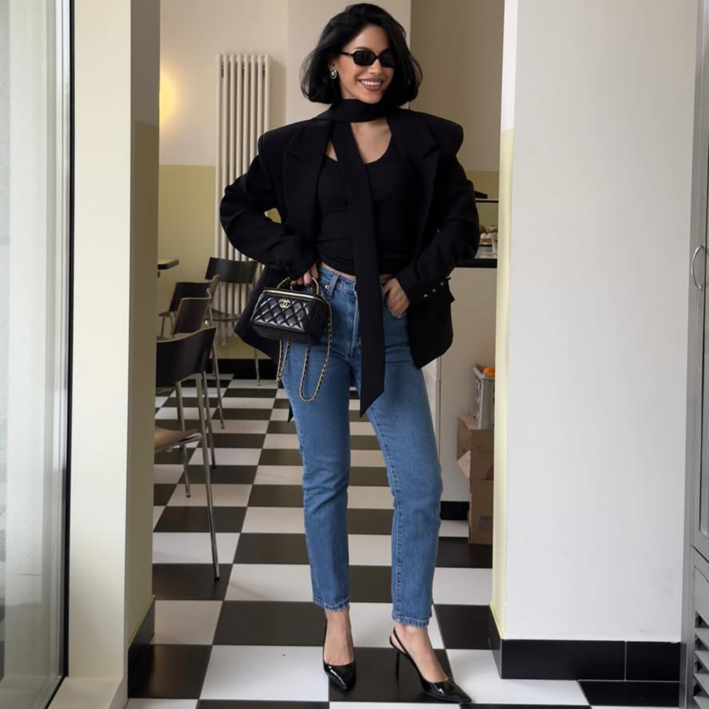 Tuularose Lint Tailored Jas Dames V-hals Lange Mouwen Knop Jas 2025, Herfst Vrouwelijke Mode Formele Luxe Slanke Blazerjas