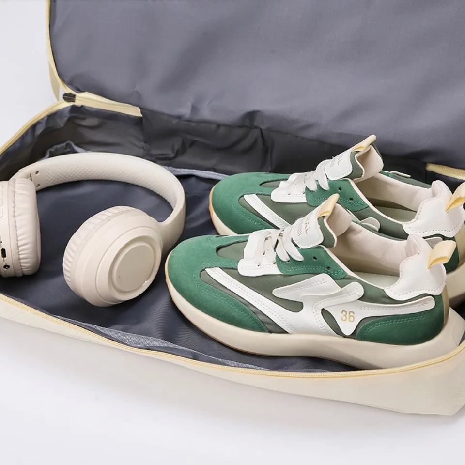 Bolsa de viagem de grande capacidade para homens e mulheres, impermeável saco de esportes, mensageiro feminino, molhado e seco, moda