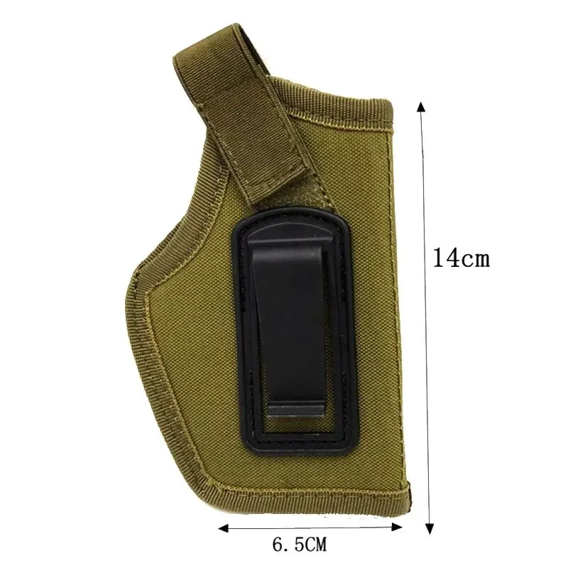 Coldre tático com cinto Clip, escondido Carry, arma escondida, Airsoft, caça