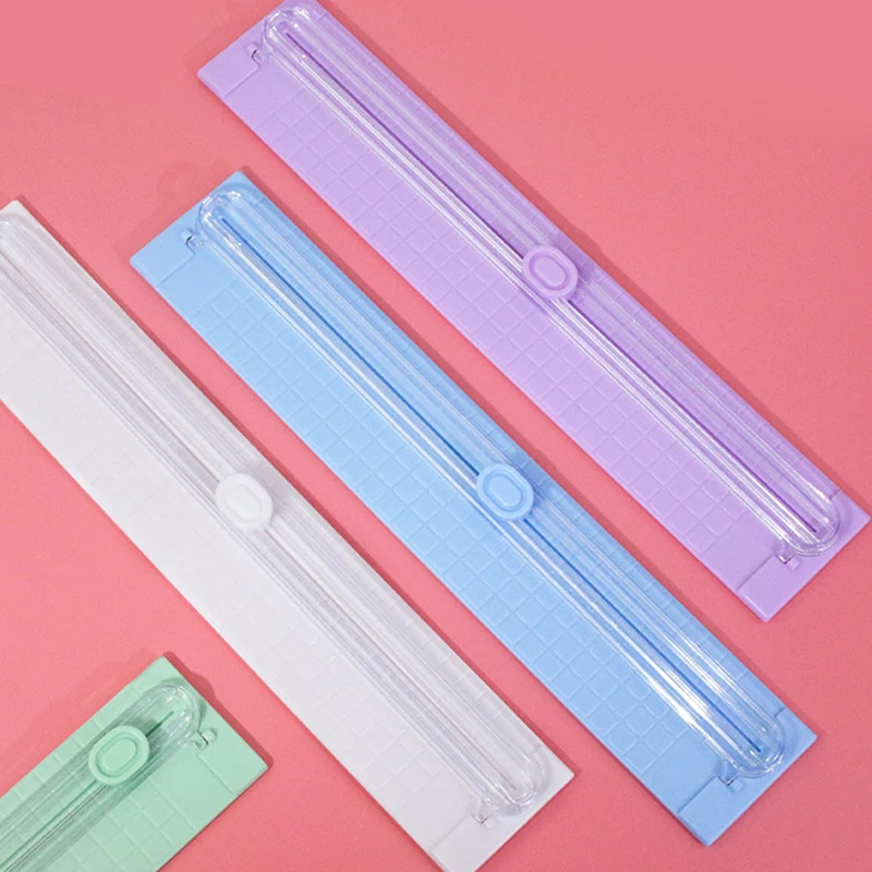 1PCแบบพกพาA3/A4 เครื่องตัดกระดาษTrimmer,Unchargedคู่มือตัดเครื่องมือทําจากพลาสติกทนทาน,โรงเรียน,บ้านและสํานักงาน