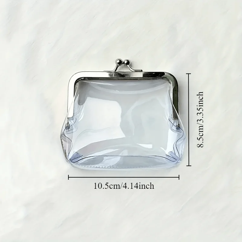 1PC Klare Mini Geldbörse Tragbare Mini Make-Up Tasche Reise Kosmetik Organizer Kreditkarte bank karte kupplung geldbörse geldbörse