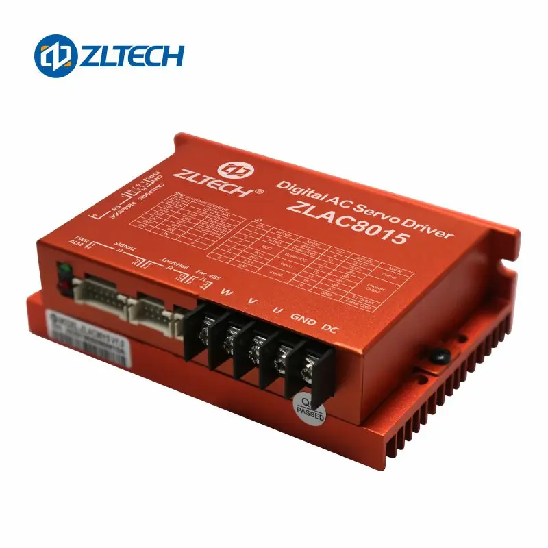 ZLTECH 3 Phase 24V-48V 15A-30A 500W Modbus RS485 CANbus Brushless DC Hub Servo Motor Controller Driver For Delivery Robot