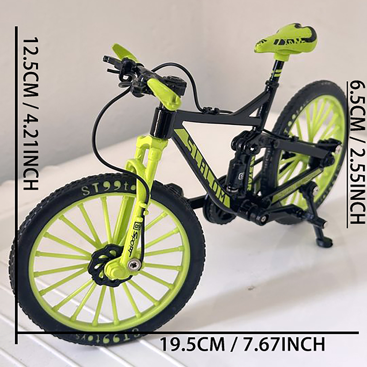 1:10 มินิจักรยานDiecastรุ่นFinger Mountain Miniatureโลหะแข่งจักรยานของเล่นจําลองของเล่นสําหรับชาย