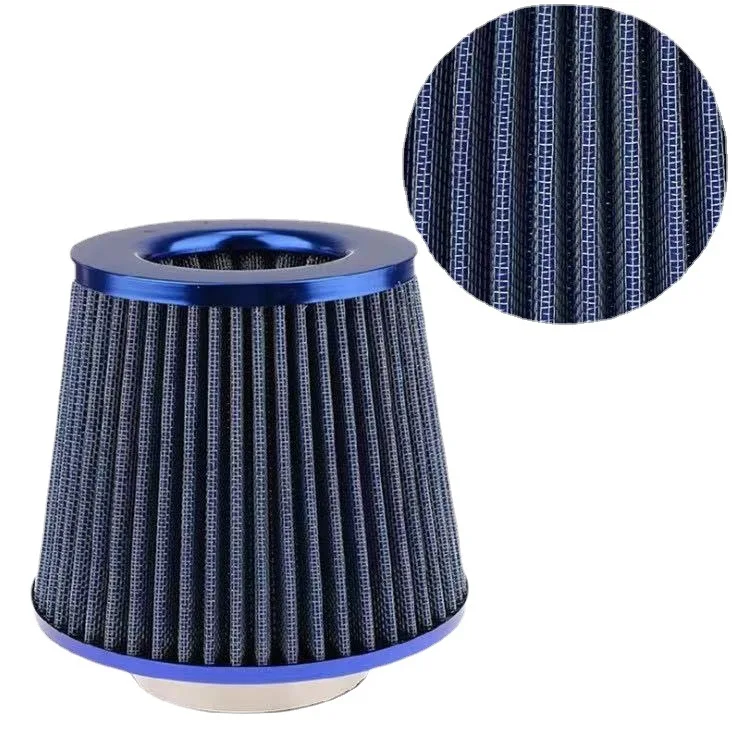 Universal Car Air Filtros, Vent Filter, High Flow Intake Kit, Mesh Cone, Protetor Do Motor, Substituição, Auto Acessórios, 76mm, 3"