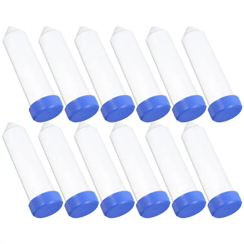 50/25PCS Conical Centrifuge หลอดสกรู Cap ชี้หัวหลอดทดสอบ Polypropylene Centrifuge หลอดตัวอย่าง Vial ขวด 50ml