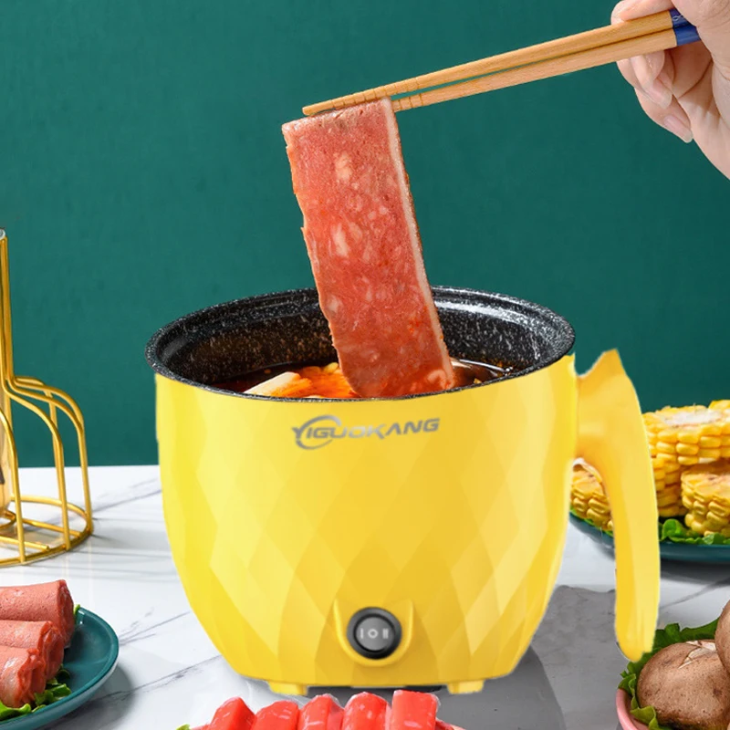 1.8L 다기능 전기 밥솥 가정 및 주방 가전 제품을위한 미니 붙지 않는 조리기구 Multicooker Pan Pots 제공