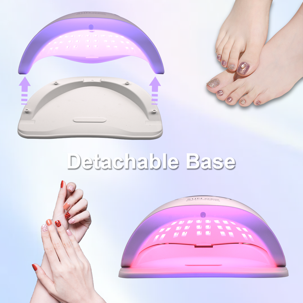 Professional Nail Dryer LED UV Lamp for Nails Gel Polish Dryer Light Nail Art Accessories Curing Gel Toe Nails Smart Sensor