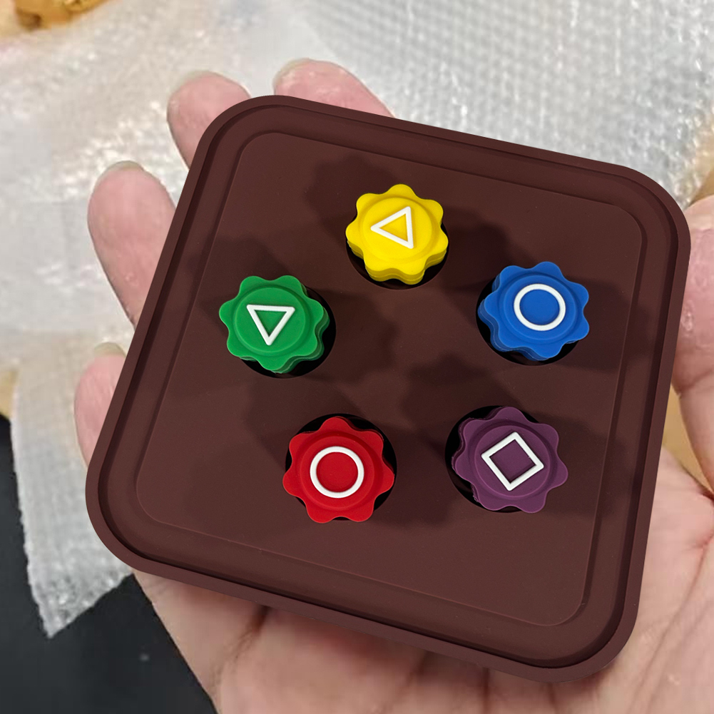 한국 전통 놀이 게임 공기 잭 스톤 페블 세트, 손가락 운동, 재미있는 릴리프 장난감, 한국 게임 스톤 세트, 5 개/로트