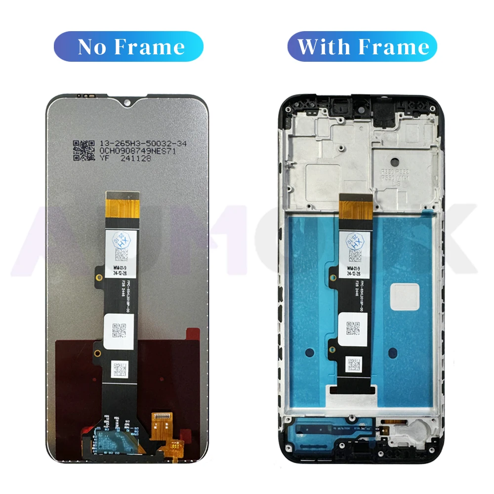 for Motorola Moto G10 G20 G30 G50 G60 G100 LCD Display Touch Screen Digiziter Assembly pantalla For Moto G50 5G With Frame LCD