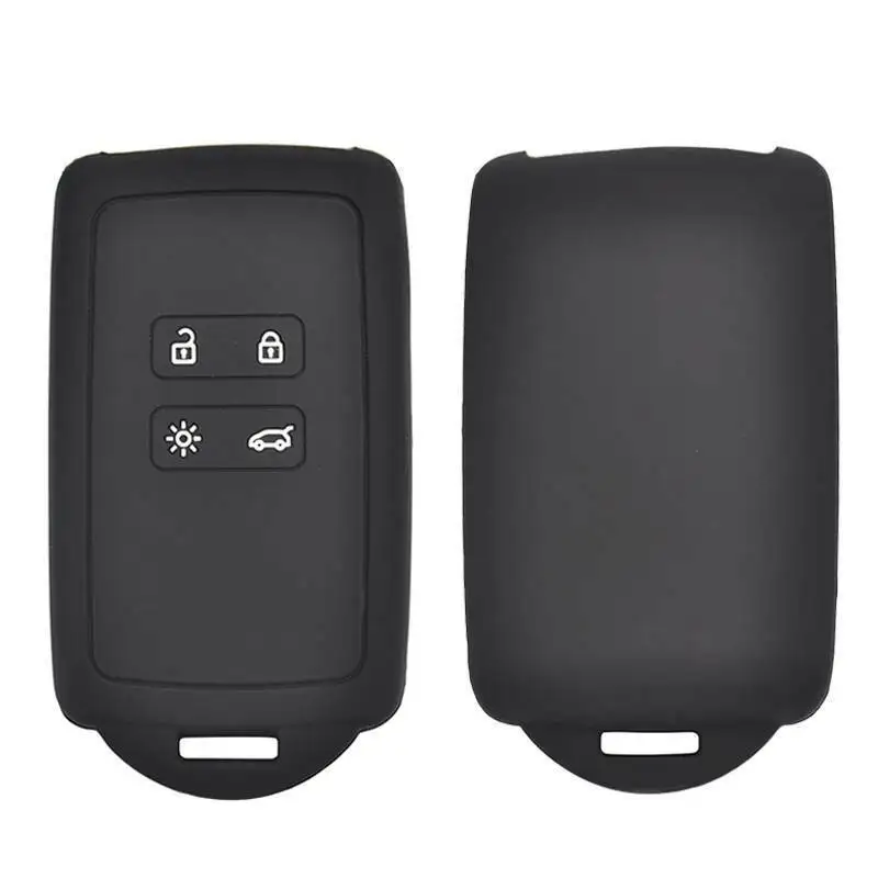 Силиконовый чехол для автомобильного ключа для Renault Captur Koleos Kadjar Arkana Megane Dacia Duster Sandero Stepway Smart Remote Control Fob Case