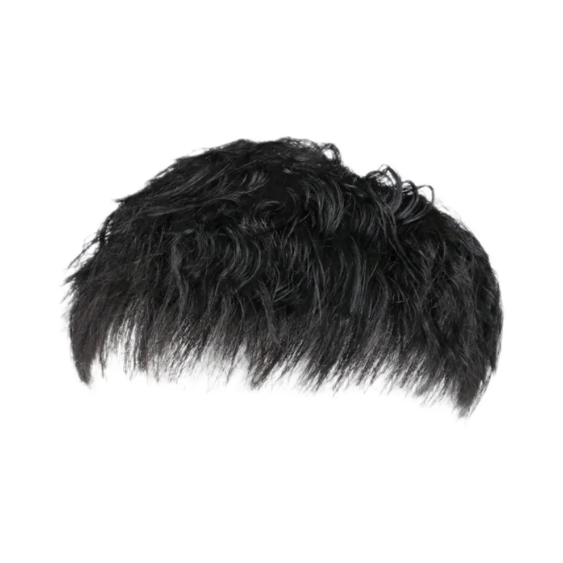 男性用人工毛ウィッグ,天然毛100%,耐久性