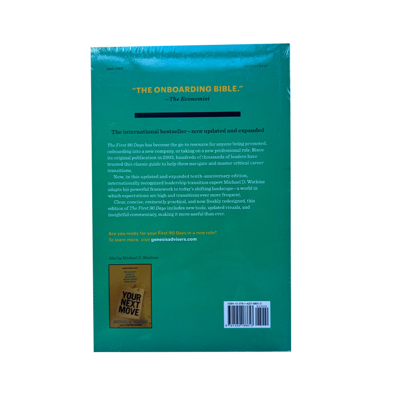 1 libro de estrategia probada de los primeros 90 días para ir a la velocidad, libro en inglés más rápido y inteligente