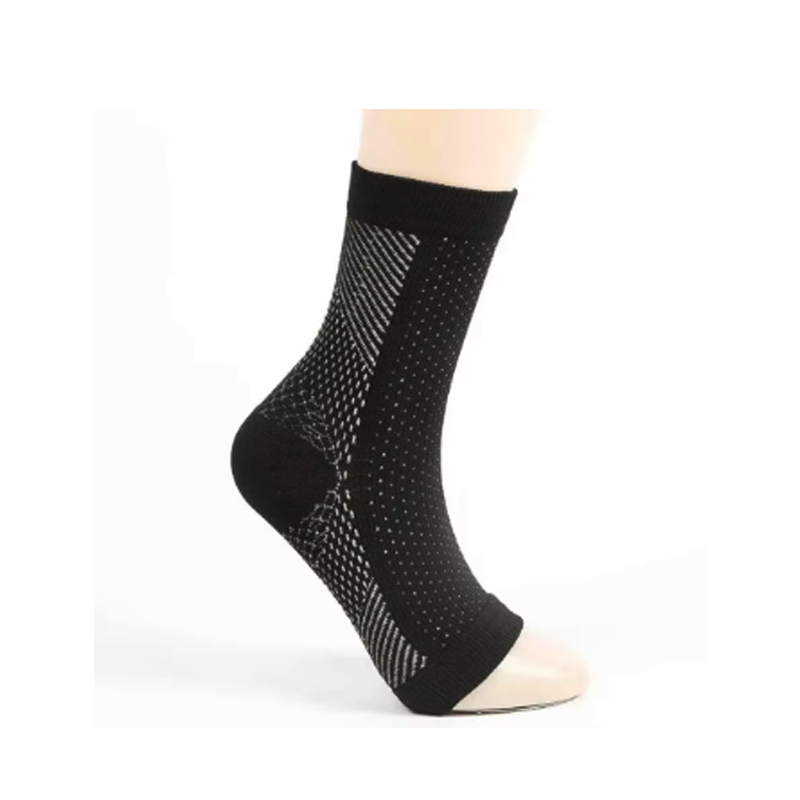 1Pair Unisex Compression Socks Ankle Support Brace Soothing Design for Men And Women Comfortable Leg Compression Stockings