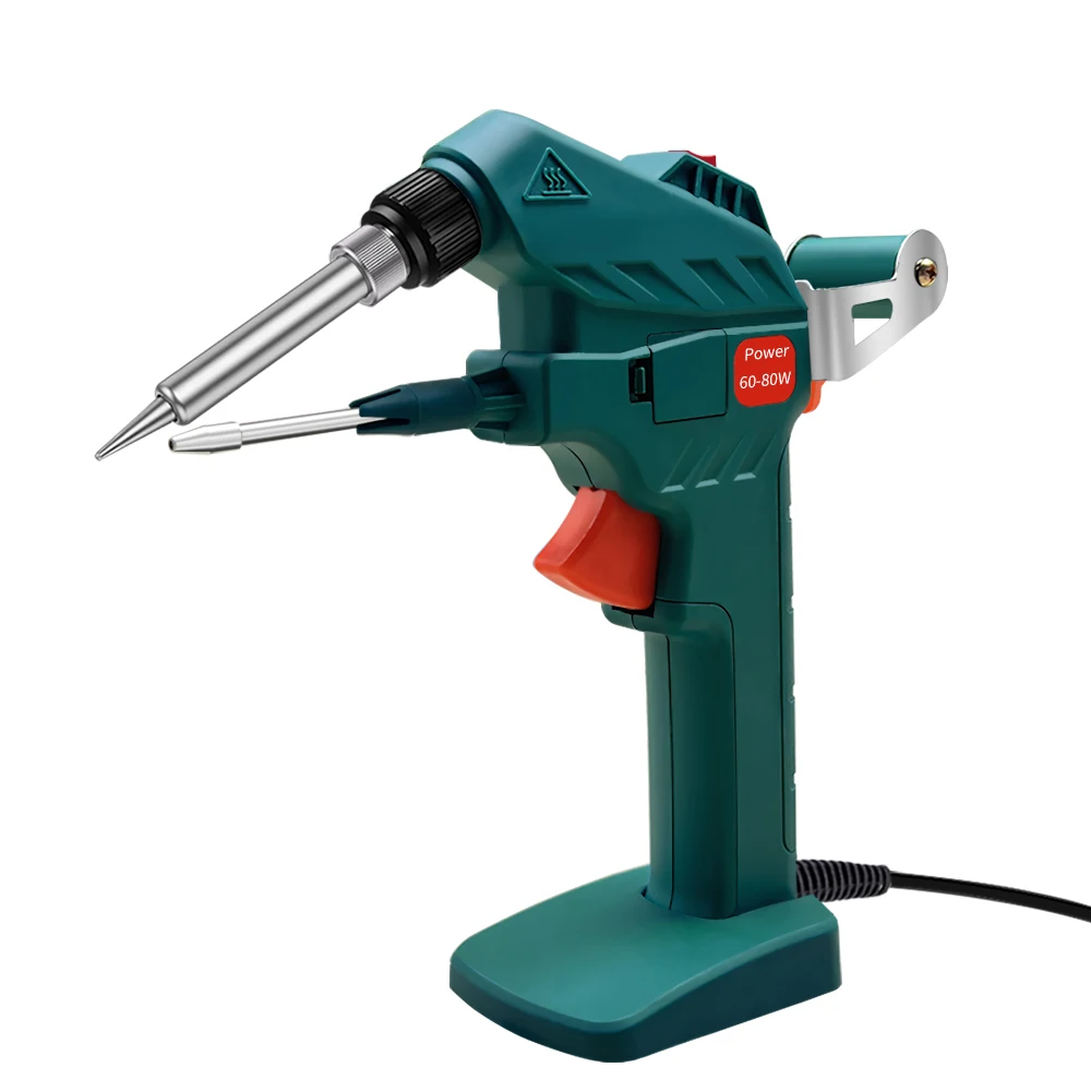 Electric Soldering Iron Gun Hand-held Internal Heating Soldering Iron Automatically Send Tin Gun Soldering Welding Repair Tool
