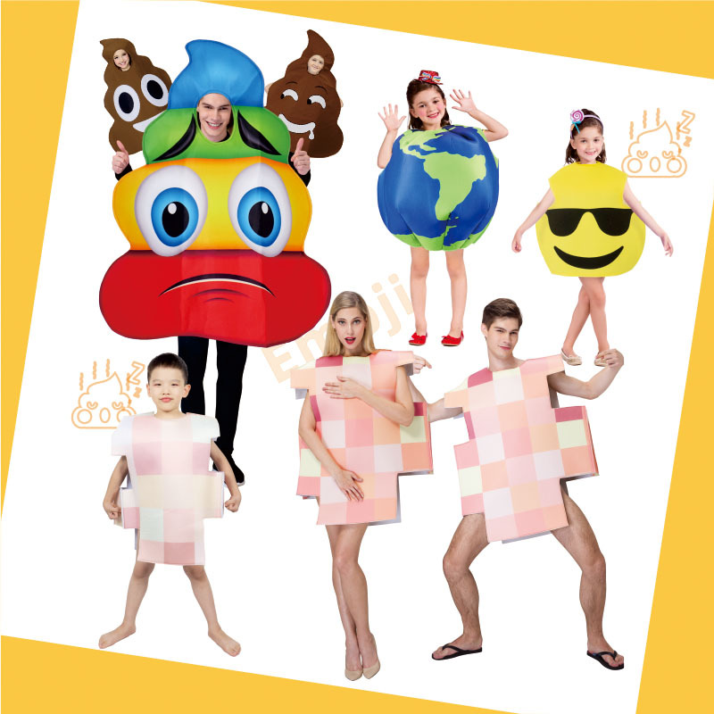 Children's Day Cos Anime Cartoon Earth Class Doll Fun Performance Clothes Kindergarten School Stage Performance Fit H120-150cm