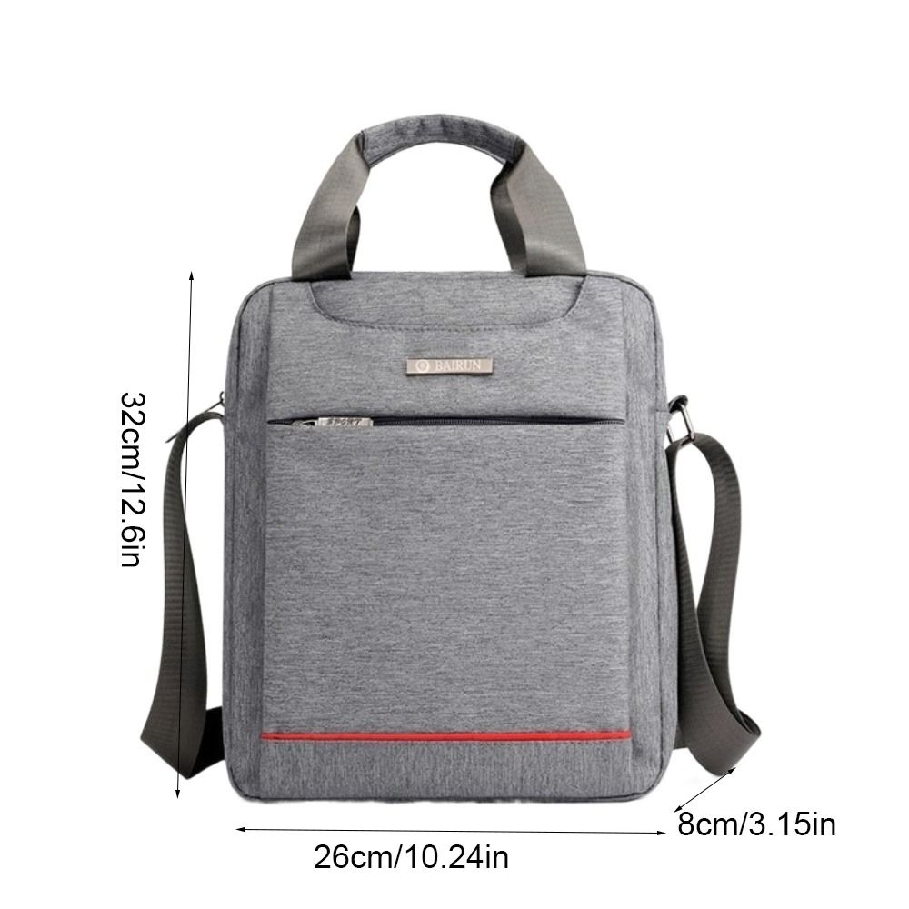 Protable Oxford Business Handbag Shockproof Large Capacity Men Crossbody Bag Computer Bag Storage Shoulder Bag Streetwear