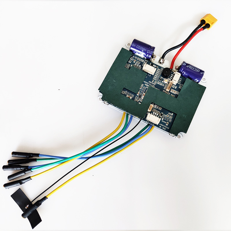 10s 36V Für Elektrische Skateboard Dual Drive Gürtel Motor Controller Set Longboard ESC Roller Mainboard Mit Fernbedienung