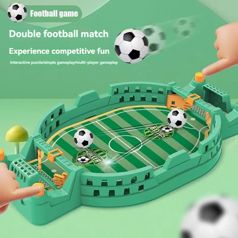サッカーテーブル ミニ卓上インタラクティブゲーム サッカー卓上競技スポーツゲーム デスクトップカタパルトおもちゃ ファミリーゲーム用