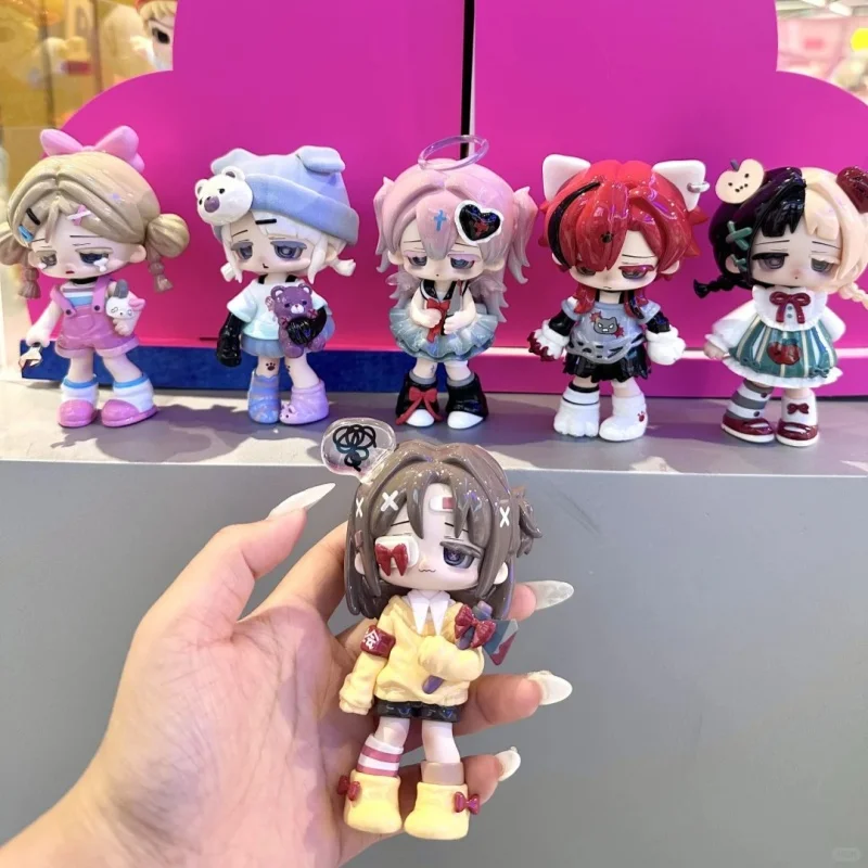 Cute Blind Box Missy Sweet Mourning Lolita Series Anime Action Figure Fashion Model Toy Suprise Guss Bag Collection Gift Toys