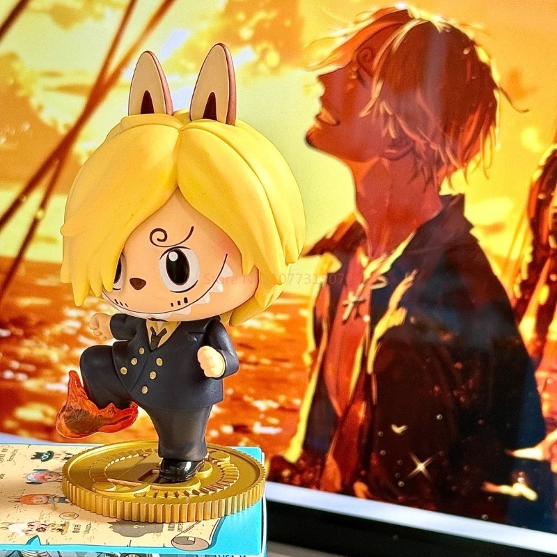 Новая игрушка Labubu'S Linkage Blind Box The Monsters × One Piece Series, коллекция аниме-игрушек, игрушка Labubu, подарок на день рождения