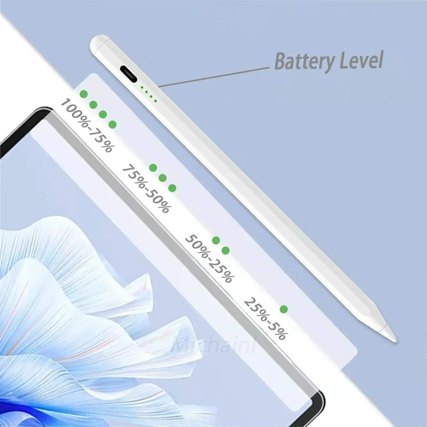for xiaomi Pad 6 5 Stylus Pen For Samsung Pad without Palm Rejection Tilt,for Honor Vivo Pad for All Android Tablet Phone Pen