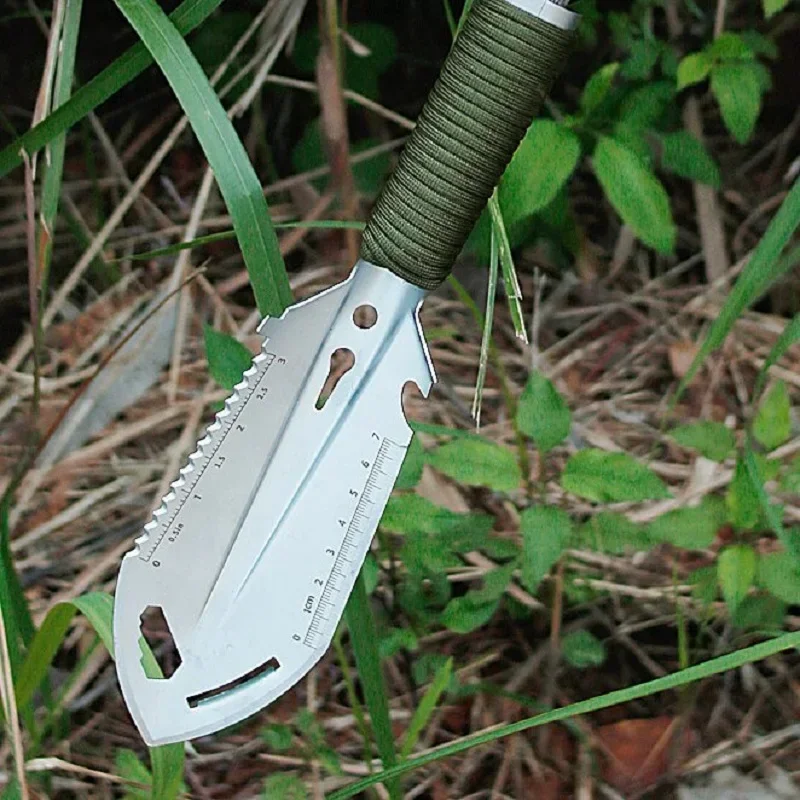 Draagbare Camping Wandelen Reizen Pinic Schop Multifunctionele Opstelling Schop Survival Outdoor Apparatuur Tuingereedschap Schop
