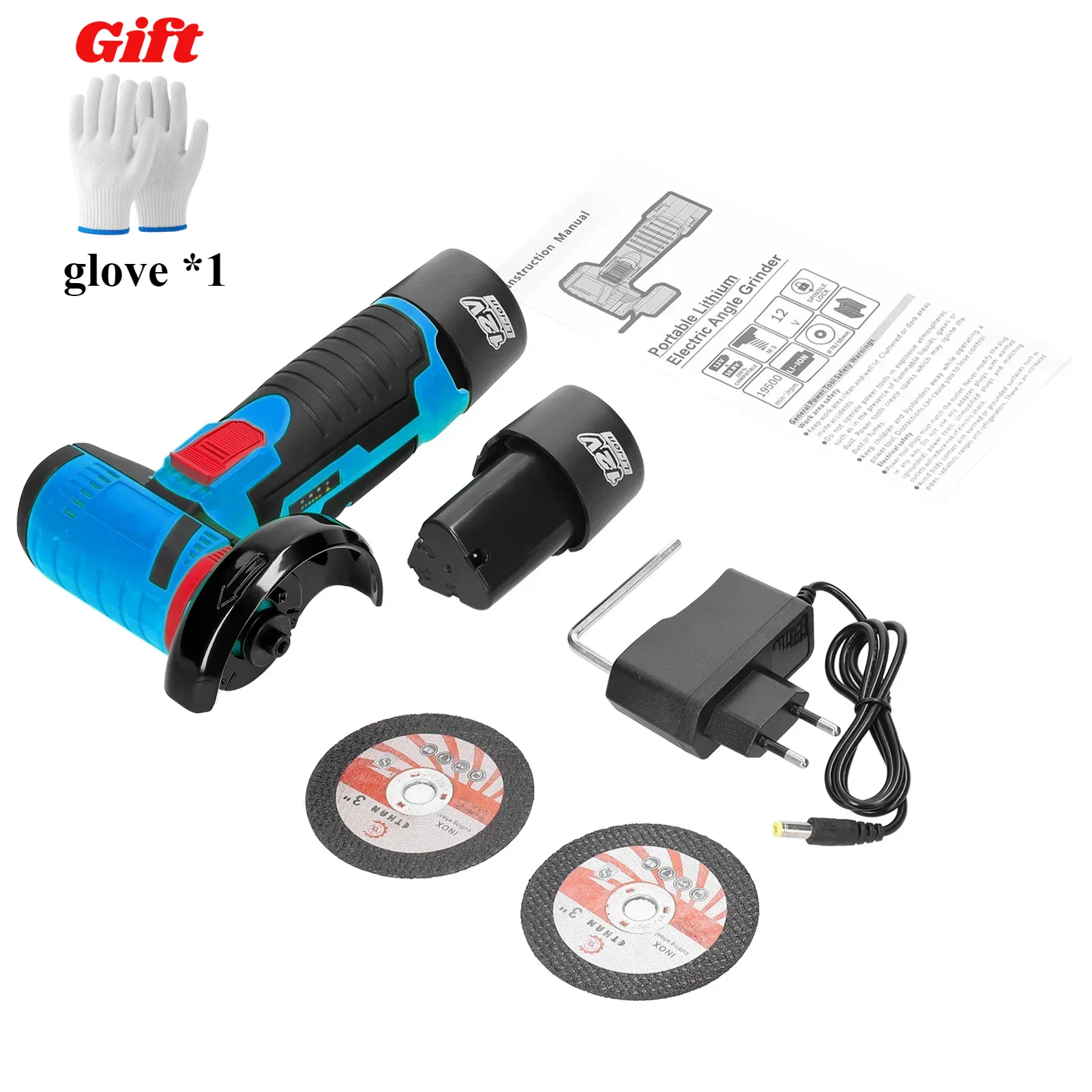 Ue/eua mini escovado ângulo moedor escova máquina de corte 12v sem fio pequena máquina polimento corte portátil máquina polimento