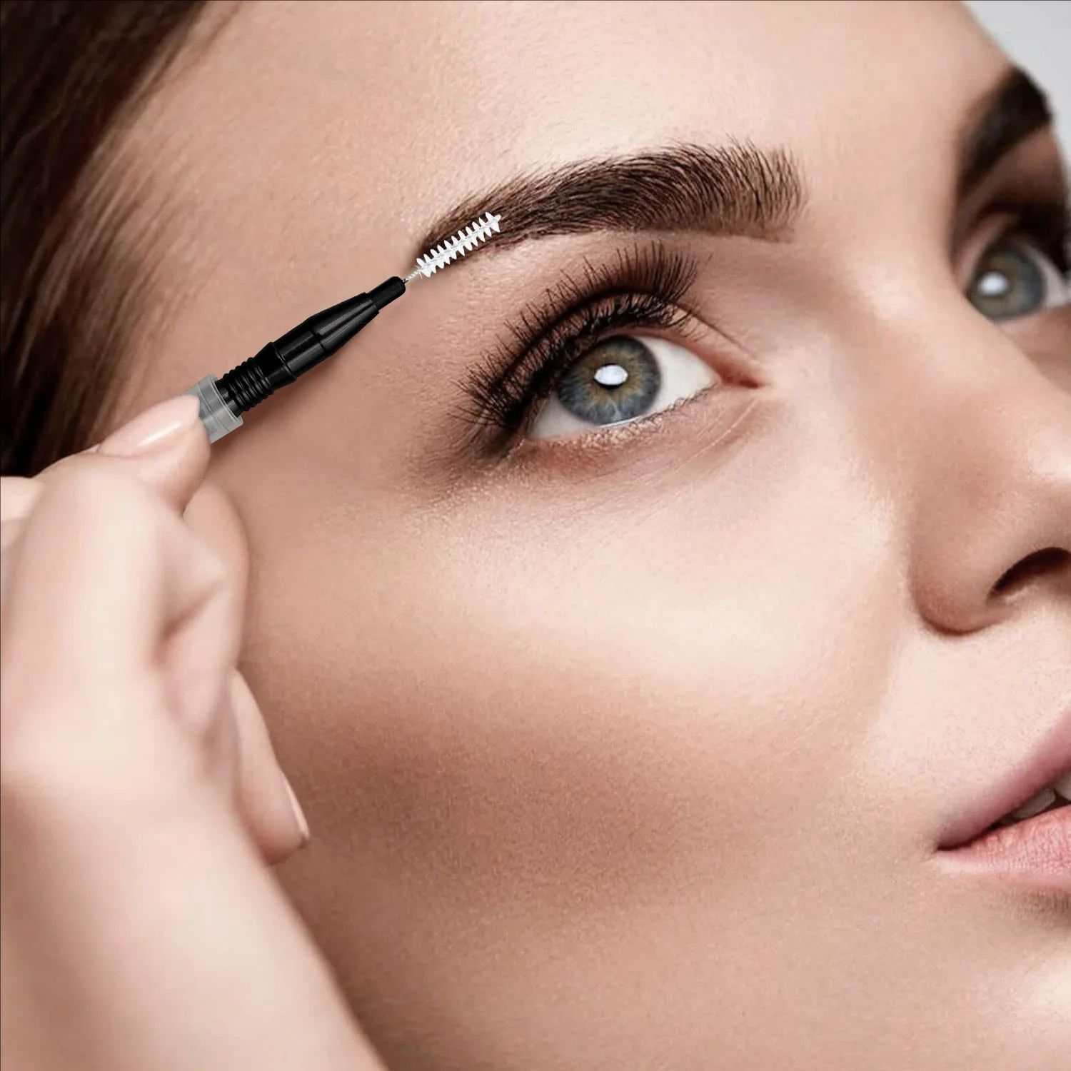 MJ 20 ชิ้น Mini Eyebrow แปรง Brow Perm แปรงทิ้ง Brow Lifting แปรง Bendable Micro Eyelash แปรง Applicators เครื่องมือแต่งหน้า