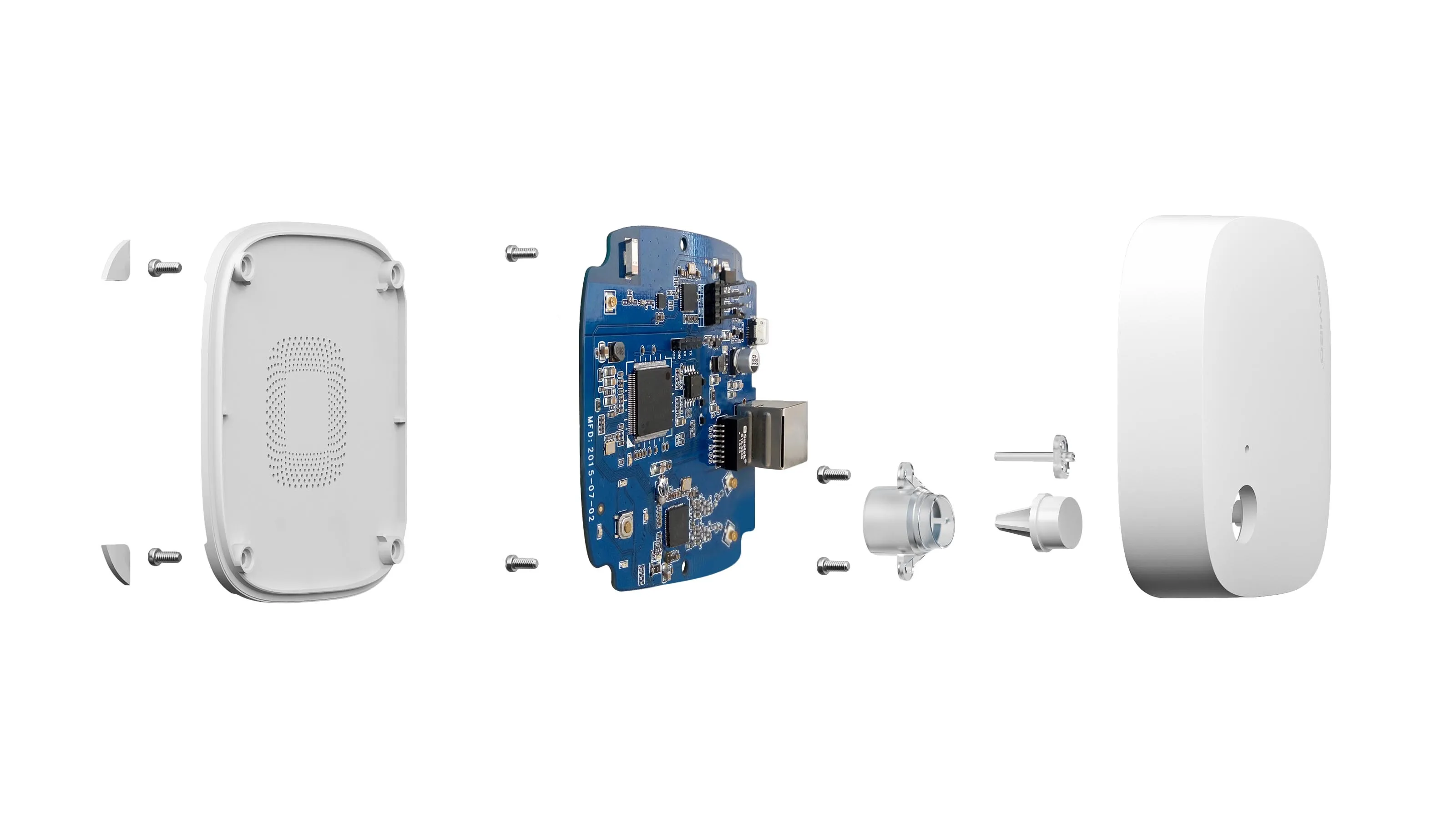 Orvibo-zigbee controle remoto para casa inteligente, mini gateway hub 1.2, tudo em um
