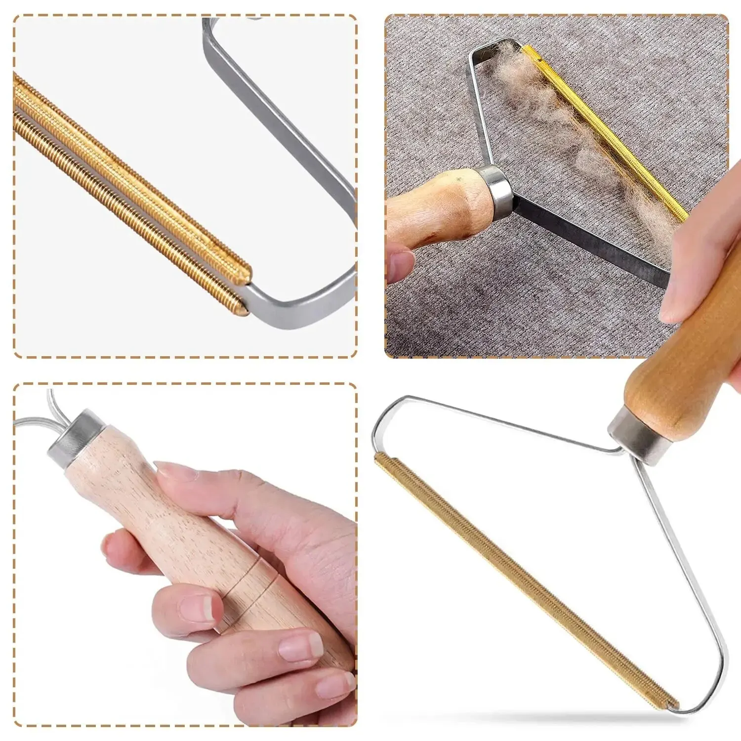 1pc Tragbare Lint Remover Teppich Wolle Mantel Kleidung Manuelle Rasierer Entfernung Schaber Reinigung Werkzeug Pet Haar Entferner Pinsel