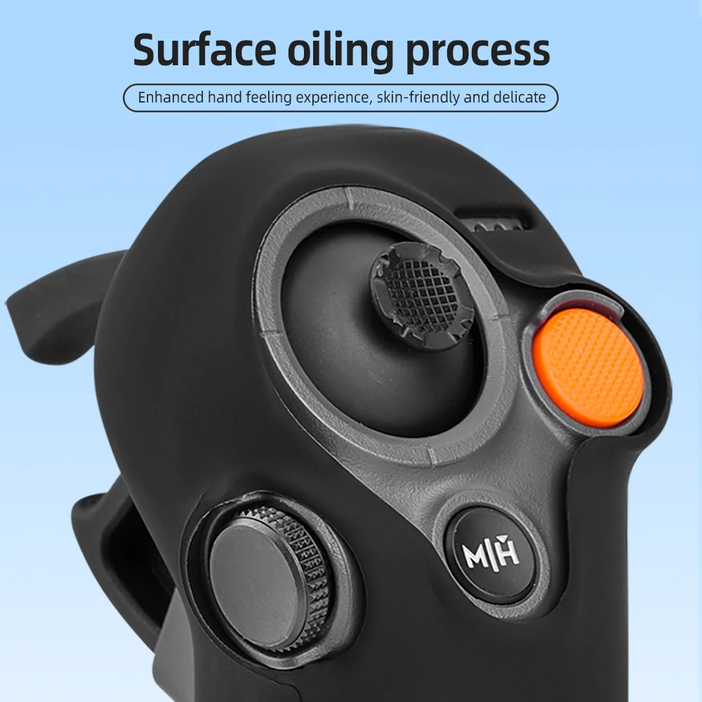 BRDRC Silicone Case for DJI NEO/Avata 2 RC Motion 3 Controller Sleeve Skin Anti-scratch Protective Cover Quick Release Accessory