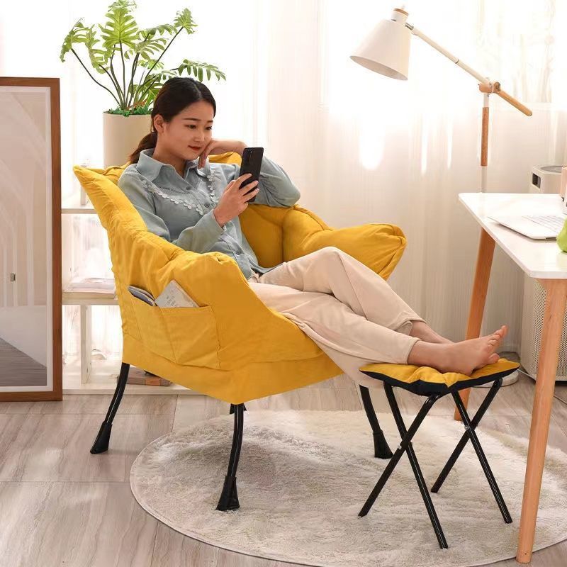 2023 Couch Computer Stuhl Einzels ofa Stuhl Home Balkon Lounge Stuhl Lounge Stuhl Schlafsaal kann sich zurücklehnen kleines Sofa Cafe Stuhl
