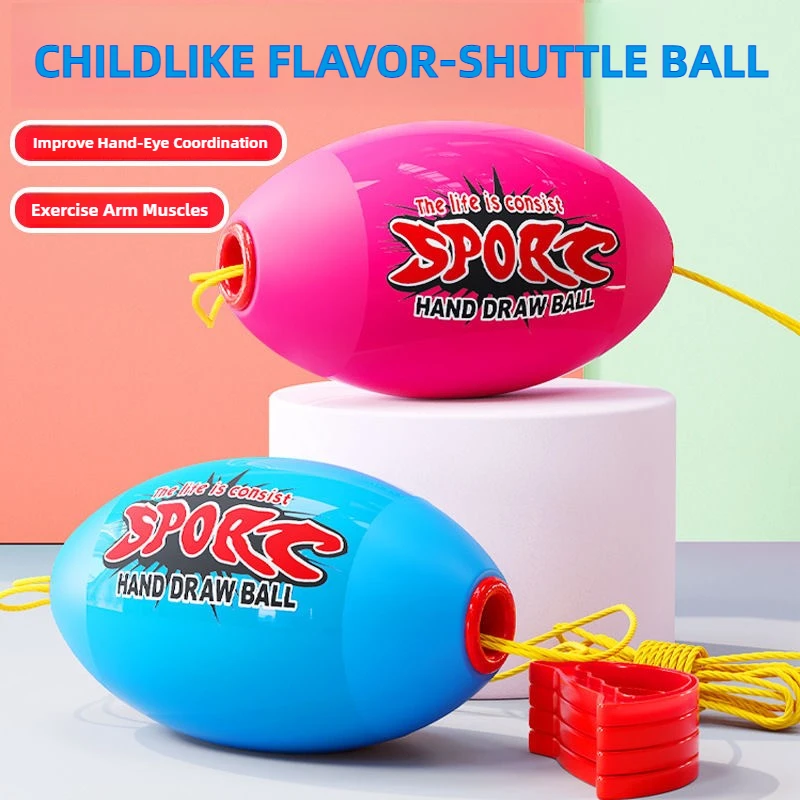เด็กแขนอุปกรณ์การฝึกอบรมดึงลูก,ยืดหยุ่นดึงลูก,Fast SHUTTLE Balls ผู้ปกครอง-เด็กเกมกลางแจ้งของเล่น