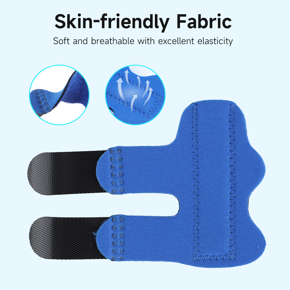 Attelle de doigt en aluminium pour soulager la douleur, 1 pièce, attelle de Protection contre les fractures, Support correcteur avec bande fixe
