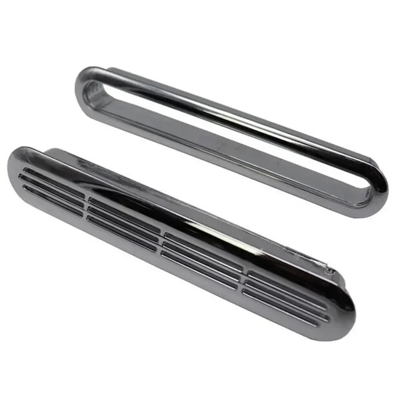 รูปไข่ Air Vent ABS Louver สําหรับตู้เสื้อผ้าตู้เสื้อผ้ารองเท้าตู้ระบายอากาศฝาครอบพัดลมย่างเฟอร์นิเจอร์อุปกรณ์ฮาร์ดแวร์