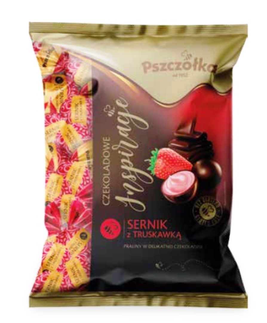 Pszczółka Czekoladowe inspiracje Sernik z Truskawką 1kg