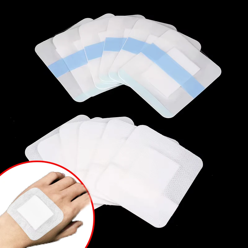 10 Stück wasserdichtes transparentes Klebeband PU-Folie medizinisches Heftpflaster atmungsaktiv