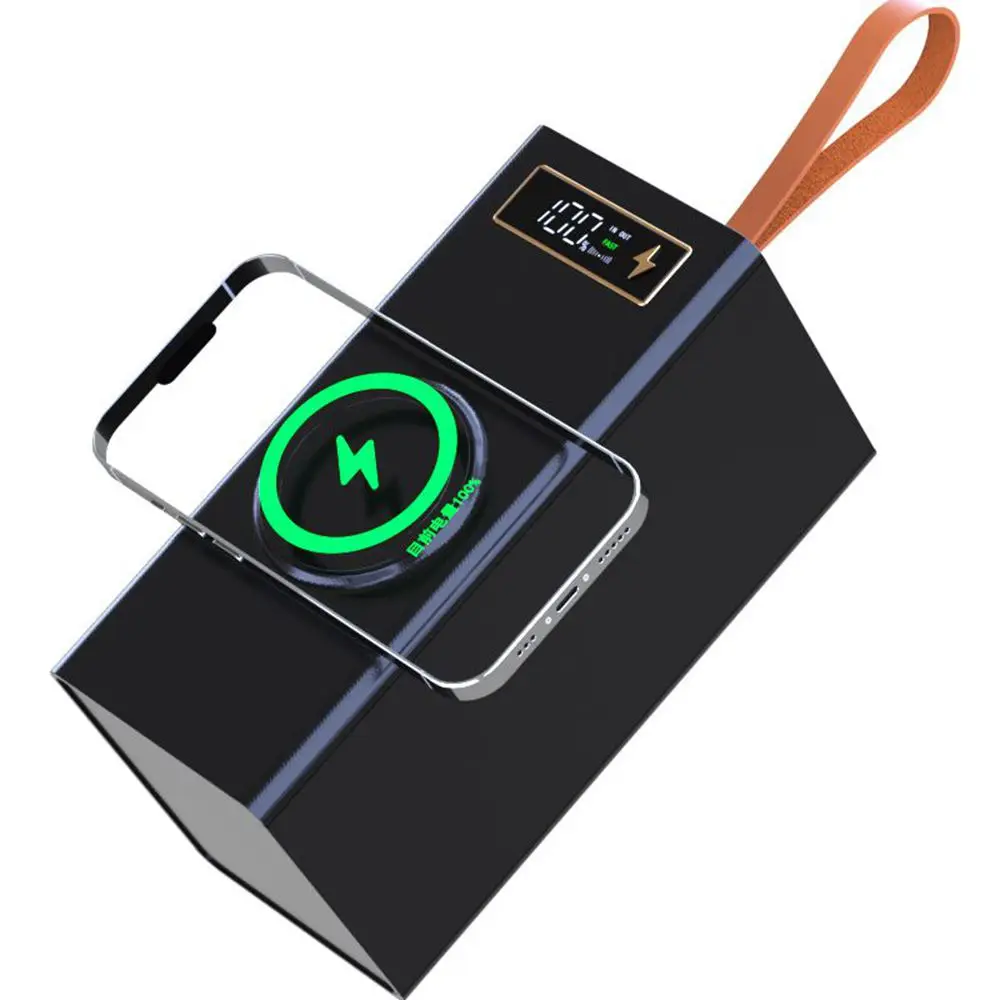 Kit de caja para banco de energía de 40 celdas, caja de batería 18650 de carga rápida, luz de Camping sin batería