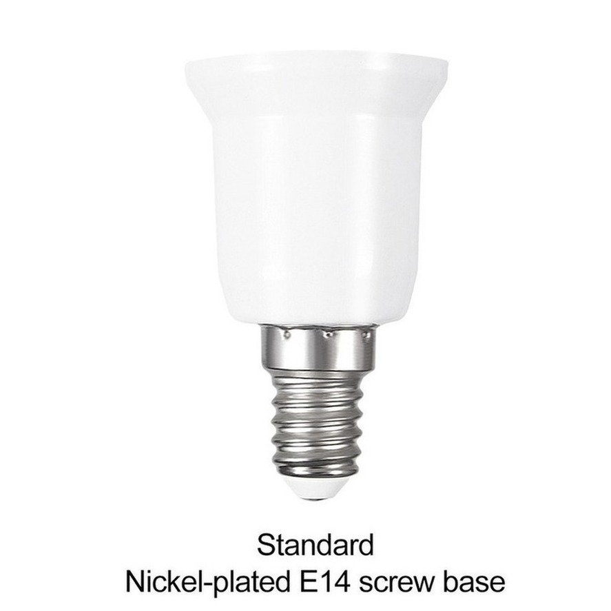 PwwQmm E14 a E27 convertidor de portalámparas convertidores de Base de enchufe ignífugo adaptador de bombilla de 220V accesorios de iluminación de conversión