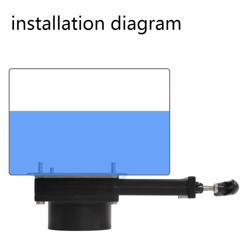 Wohnmobil-Zubehör, sauberer Wassertank, Abwassertank, schwarzer Wassertank, Ablaufventil, Wassertank, Absperrventil für Wohnmobil, Wohnmobil, Wohnwagen