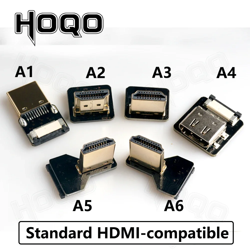 Cinta FPV Compatible con HDMI Cable plano Flexible Raspberry Pi 4 Micro HDMI a HDMI/Mini HDMI hembra 90 grados FFC 20 pines